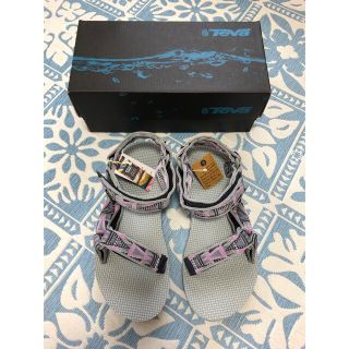 テバ(Teva)のTEVA テバ サンダル ウィメンズ オリジナル ユニバーサル 23cm ピンク(サンダル)