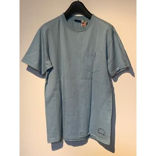 ショット(schott)のショット schott Tシャツ ポケット AVIREX アヴィレックス 水色(Tシャツ/カットソー(半袖/袖なし))