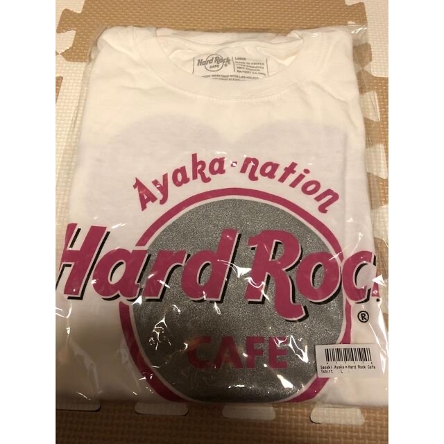 Hard Rock CAFE(ハードロックカフェ)の【最終値下げ】Hard Rock Cafe Tシャツ　ももクロ　あーりん　L エンタメ/ホビーのタレントグッズ(アイドルグッズ)の商品写真