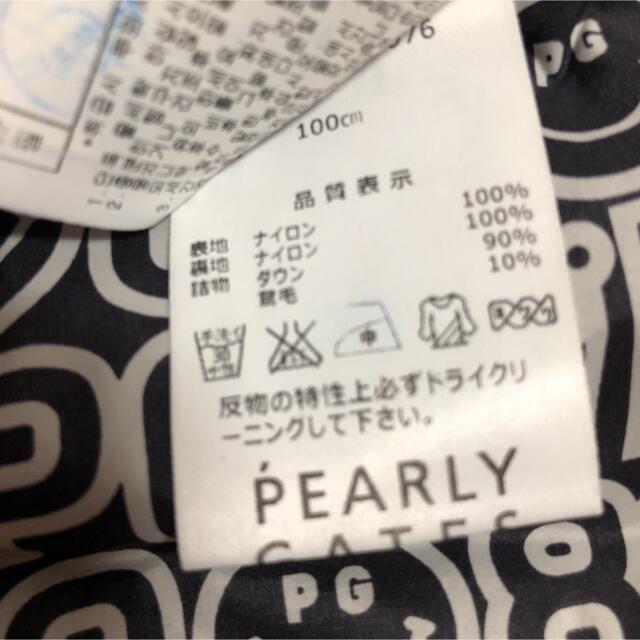 PEARLY GATES(パーリーゲイツ)のパーリーゲイツ  レディース 韓国ダウンジャケット スポーツ/アウトドアのゴルフ(ウエア)の商品写真