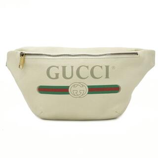 グッチ(Gucci)のグッチ グッチプリント シェリーライン ベルトバッグ （12190215）(ボディーバッグ)