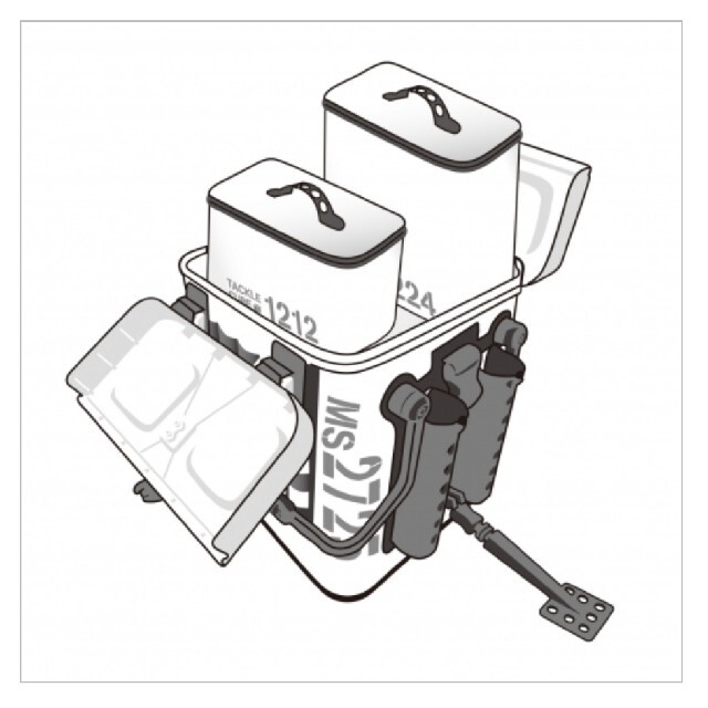 フィッシング第一精工 タックルキャリアー MS2725
