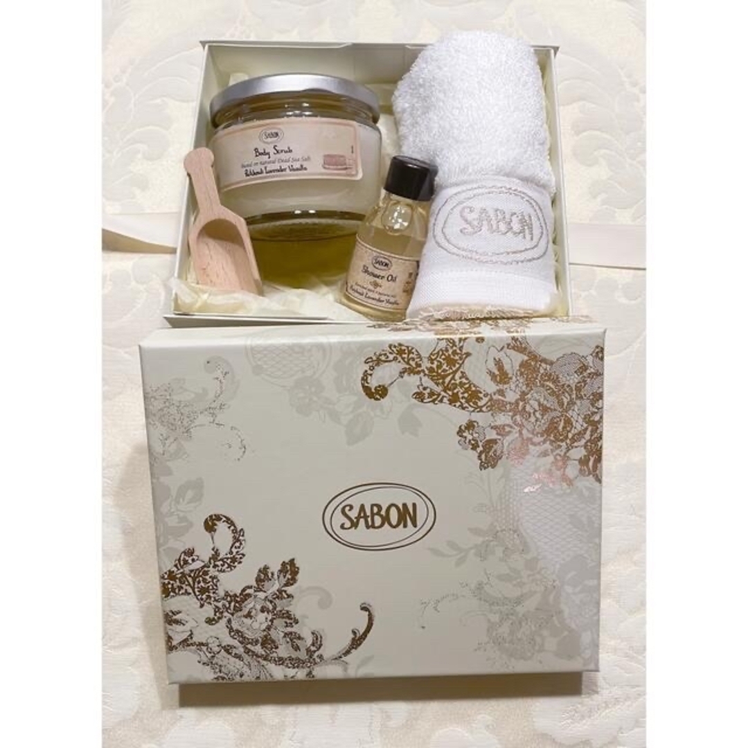 サボン ボディスクラブ試供品&紙袋セット SABON - 入浴剤・バス