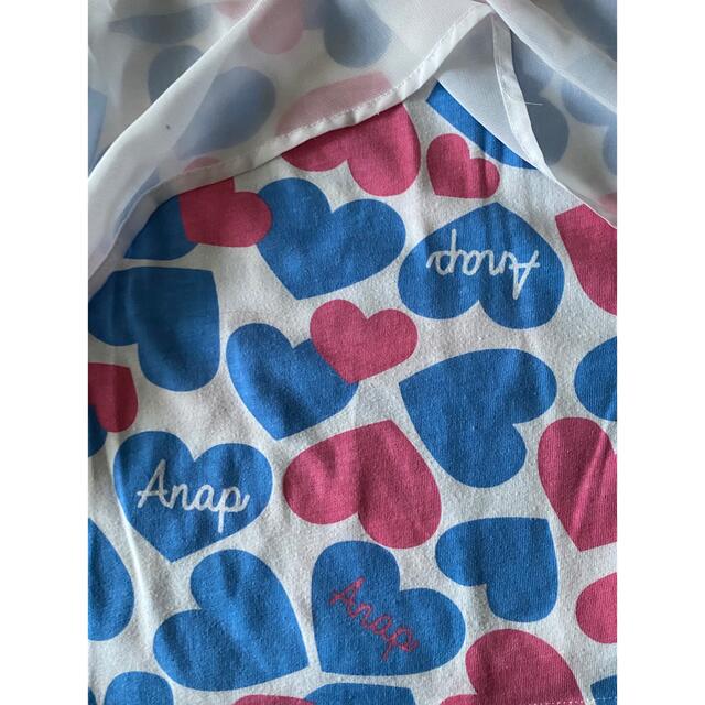 ANAP Kids(アナップキッズ)のアナップの重ね着タンクトップ キッズ/ベビー/マタニティのキッズ服女の子用(90cm~)(Tシャツ/カットソー)の商品写真