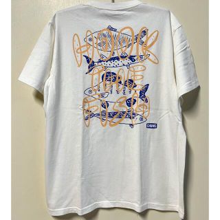 チャムス(CHUMS)の新品　CHUMS Hook The Fish Tシャツ　チャムス　wl(Tシャツ/カットソー(半袖/袖なし))