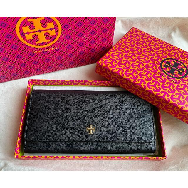 【タイムセール中】TORY BURCH トリーバーチ 長財布 ブラック