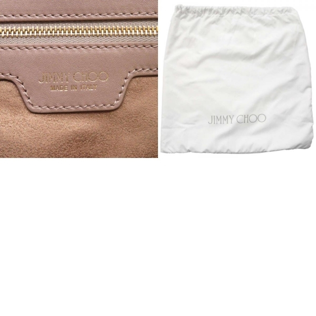 ジミーチュウ トートバッグ レザー ソフィアS JIMMY CHOO ベージュ ...