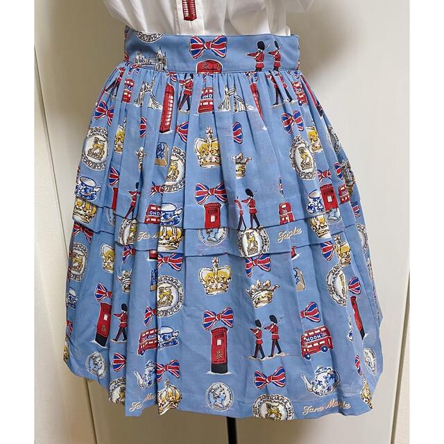 JaneMarple(ジェーンマープル)のJane Marple ジェーンマープル　ロンドンプリント スカート レディースのスカート(ミニスカート)の商品写真