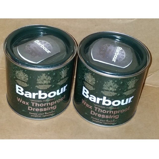 【新品】Barbour バブアーソーンプルーフドレッシング オイル缶ジャケット/アウター