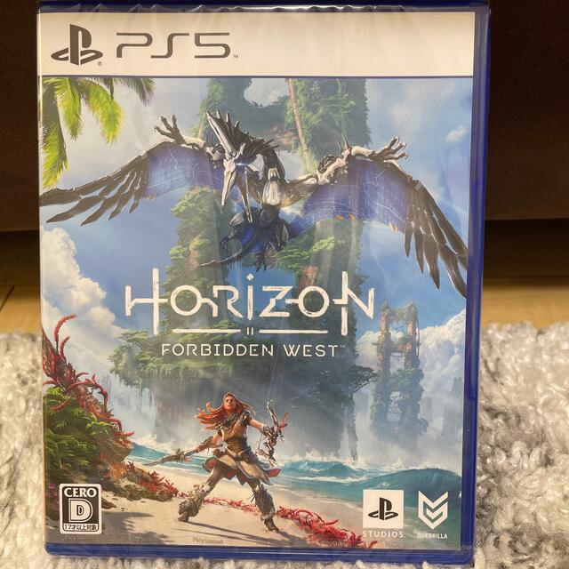 PlayStation(プレイステーション)のHorizon Forbidden West PS5 ホライゾン　新品未開封 エンタメ/ホビーのゲームソフト/ゲーム機本体(家庭用ゲームソフト)の商品写真