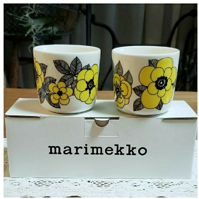 廃盤品 marimekko マリメッコ ケスティト ラテマグ プレート セット