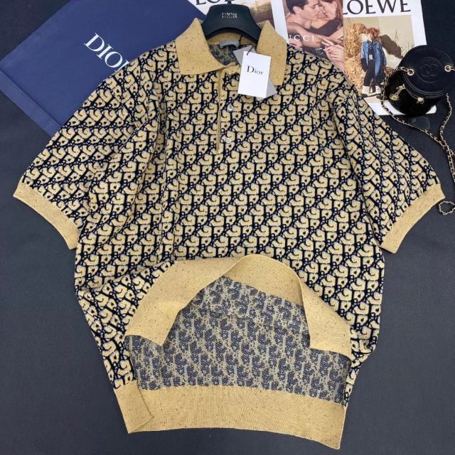 女性が喜ぶ♪ CACTUS - Dior Christian JACK ポロシャツ Lサイズ オーバーサイズ DIOR Tシャツ+カットソー(半袖+袖なし) 女性が喜ぶ♪ CACTUS - Dior Christian JACK ポロシャツ Lサイズ オーバーサイズ DIOR Tシャツ+カットソー(半袖+袖なし)