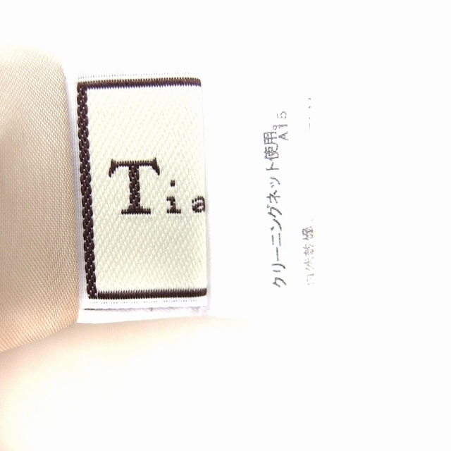 tiara(ティアラ)のティアラ Tiara バイカラー ワンピース ひざ丈 ノースリーブ 丸首  レディースのワンピース(ひざ丈ワンピース)の商品写真
