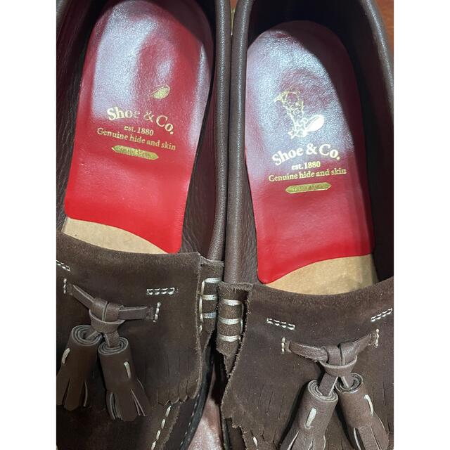 REGAL Shoe&Co. スエードキルトタッセルローファー 2