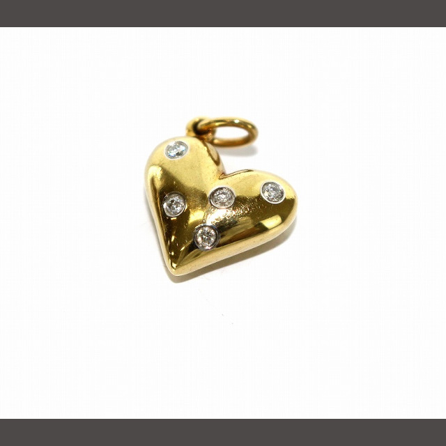 高価値】 Co. & Tiffany - 750 K18 チャーム ペンダントトップ ハート