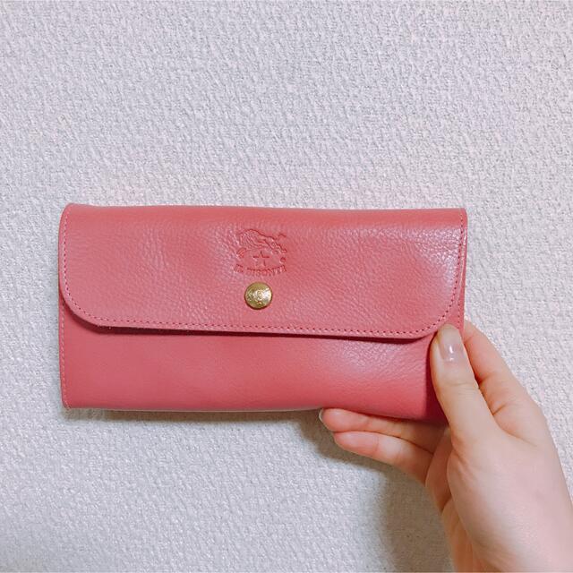 新品】イルビゾンテ☆限定 長財布 フューシャピンク レッド