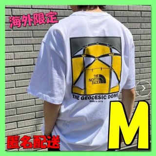 ザノースフェイス(THE NORTH FACE)のＭ☆新作☆ノースフェイス　バッグロゴ　Tシャツ　ホワイトレーベル  ドーム　抗菌(Tシャツ/カットソー(半袖/袖なし))