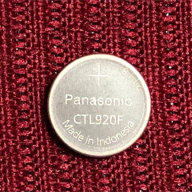 Panasonic(パナソニック)のパナソニック 二次電池 CTL920 カシオに メンズの時計(腕時計(デジタル))の商品写真