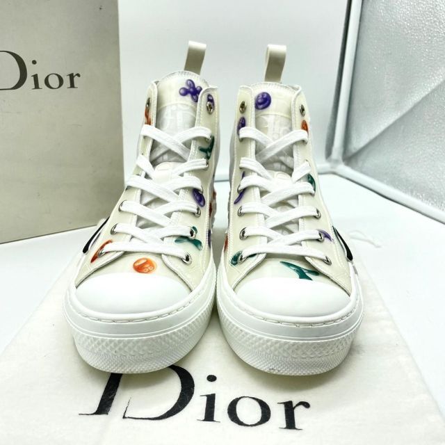 激レア】Christian Dior oblique ハイカットスニーカー 靴 スニーカー