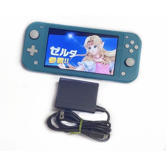 エンタメ/ホビー液晶美品 任天堂 スイッチ ライト Switch Lite ターコイズ