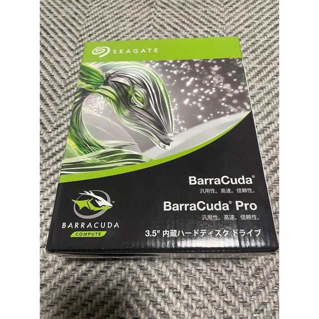 Seagate BarraCuda 3.5 6TB 内蔵型HDD スマホ/家電/カメラのPC/タブレット(PCパーツ)の商品写真