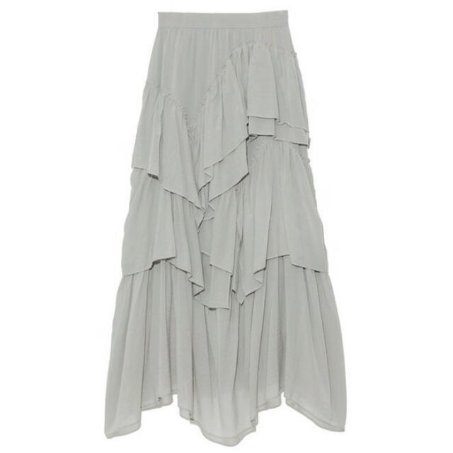 SNIDEL(スナイデル)のSNIDEL ボリュームティアードスカート レディースのスカート(ロングスカート)の商品写真