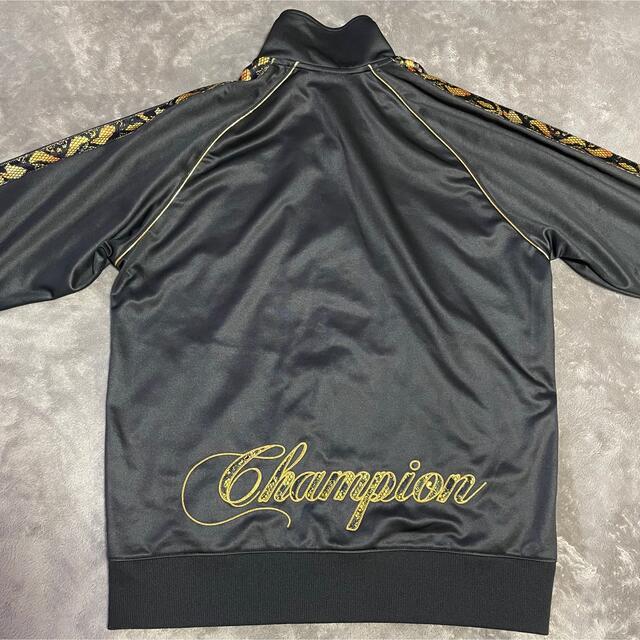 Champion(チャンピオン)のChampion チャンピオン パイソン柄 セットアップジャージ メンズのトップス(ジャージ)の商品写真