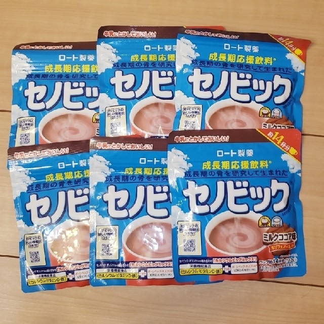 セノビック ミルクココア味 112g(約14杯分)×6袋