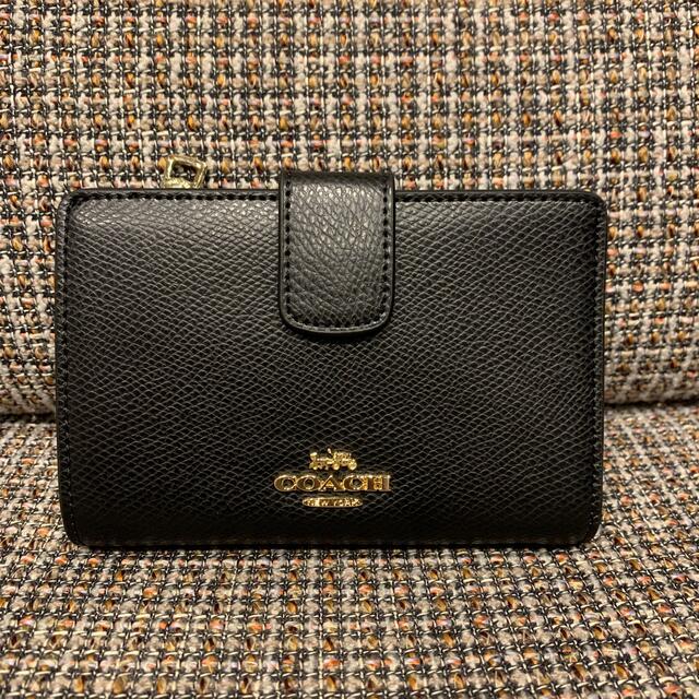 SALE❤️新品 コーチ 7250  二つ折り財布 COACH カーキ チョーク