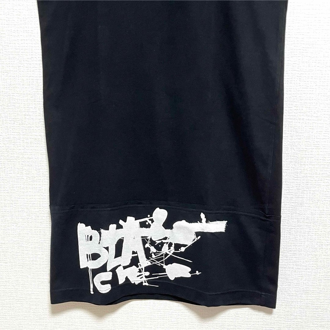 BLACK COMME des GARCONS(ブラックコムデギャルソン)の【美品】BLACK COMME des GarçonsメッシュドッキングTシャツ メンズのトップス(Tシャツ/カットソー(半袖/袖なし))の商品写真