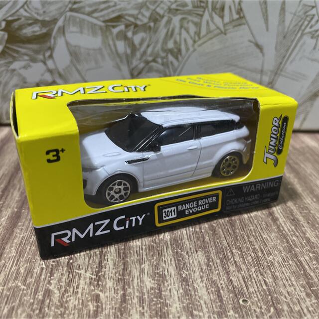 RMZ CITYミニカー トミカサイズ「RANGE ROVER EVOQUE」赤