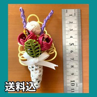 ハンドメイド 花束 花 葉 コサージュ ブローチ アクセサリー ピン(コサージュ/ブローチ)