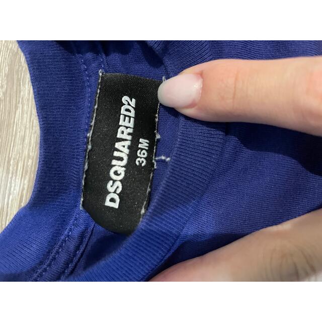 DSQUARED2(ディースクエアード)のディースクエアード　ベビーTシャツ36M キッズ/ベビー/マタニティのベビー服(~85cm)(Ｔシャツ)の商品写真