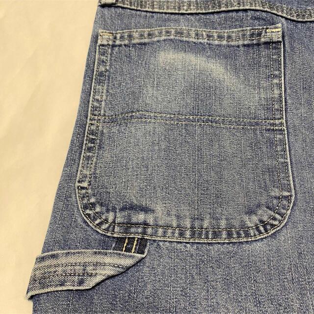 Wrangler(ラングラー)の90s 古着 ラングラー メキシコ製 ペインターパンツ バギーパンツ 38×30 メンズのパンツ(ペインターパンツ)の商品写真