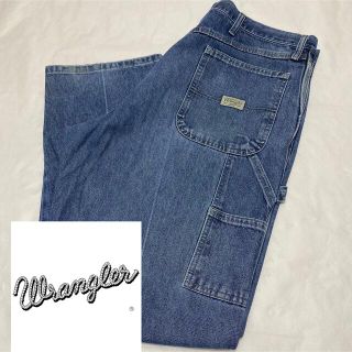 Wrangler - 90s 古着 ラングラー メキシコ製 ペインターパンツ バギーパンツ 38×30