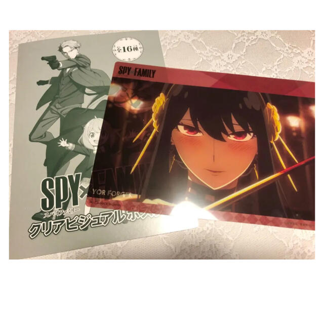 SPY‪×FAMILY スパイファミリー クリアビジュアルポスター エンタメ/ホビーのおもちゃ/ぬいぐるみ(キャラクターグッズ)の商品写真