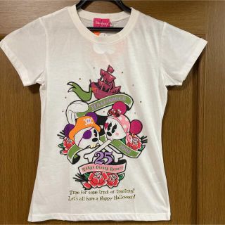 ディズニー(Disney)の東京ディズニーランド　ミッキー　ミニー　ホワイト　ハロウィン　Tシャツ(Tシャツ(半袖/袖なし))