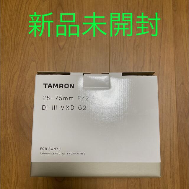 TAMRON - 新品未開封 TAMRON 28-75mm F/2.8 Di Ⅲ VXD G2