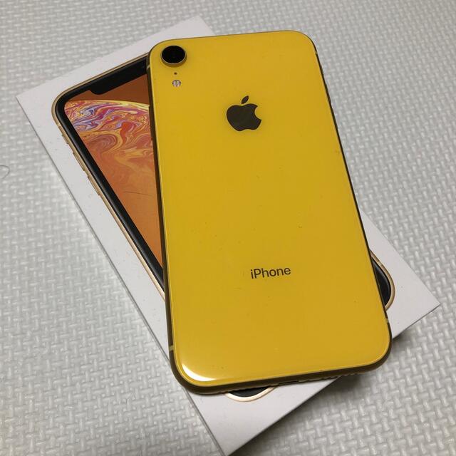 iPhone XR Yellow 256GB  美品
