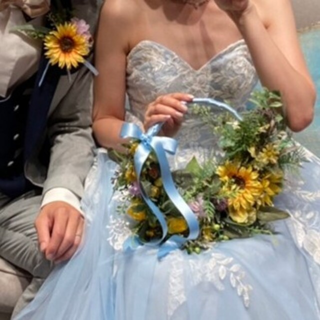 ✨超美品✨結婚式 リースブーケ ブートニアセット 【初売り】 www