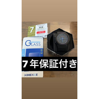 ジーショック(G-SHOCK)のGA-2100VB-1AJF（7年保証付き）＋ガラスフィルム(腕時計(アナログ))