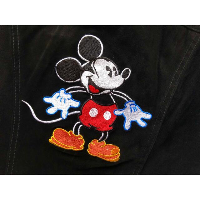 Disney   siricco/レザーノースリーブジャケット ミッキー刺繍の通販