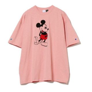 ビームスボーイ(BEAMS BOY)のBEAMS BOY Champion ミッキーマウスTシャツ(Tシャツ(半袖/袖なし))