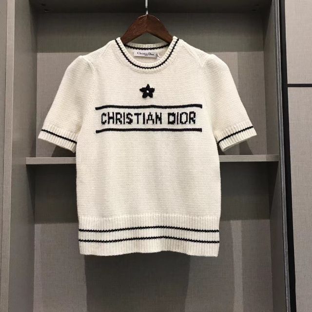 Christian Dior - クリスチャンディオール トップス セーター ホワイト