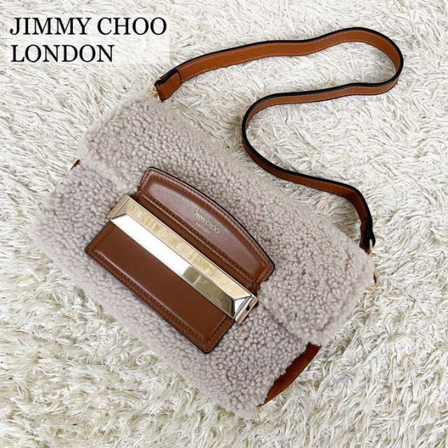 再入荷】 JIMMY 【極美品】ジミーチュウ ショルダーバッグ 2way