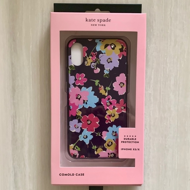 kate spade iPhoneX/XS ジュエル ワイルドフラワー