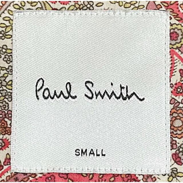 Paul Smith(ポールスミス)の【美品】Paul Smith　ポールスミス　ノーカラーシャツ　総柄　ペーズリー柄 メンズのトップス(シャツ)の商品写真