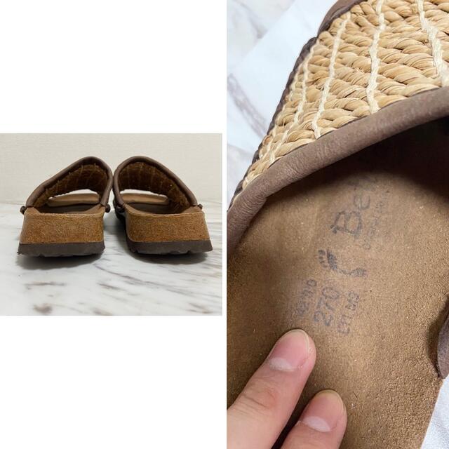 希少 birkenstock betula KONGO コンゴ 麦わら サンダル - サンダル