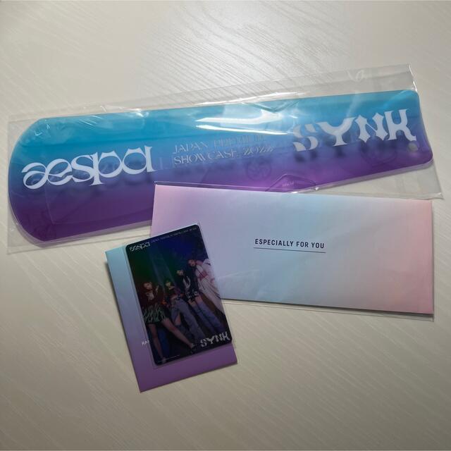 aespa 入場特典 トレカ セット エンタメ/ホビーのCD(K-POP/アジア)の商品写真