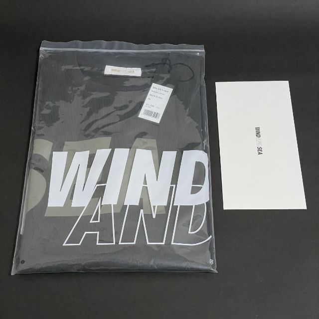 WIND AND SEA(ウィンダンシー)のWIND AND SEA S/S T-SHIRT BLACK D.GRAY XL メンズのトップス(Tシャツ/カットソー(半袖/袖なし))の商品写真